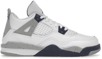 (Preschool) Air Jordan 4 Retro 'Midnight Navy' BQ7669-140-1