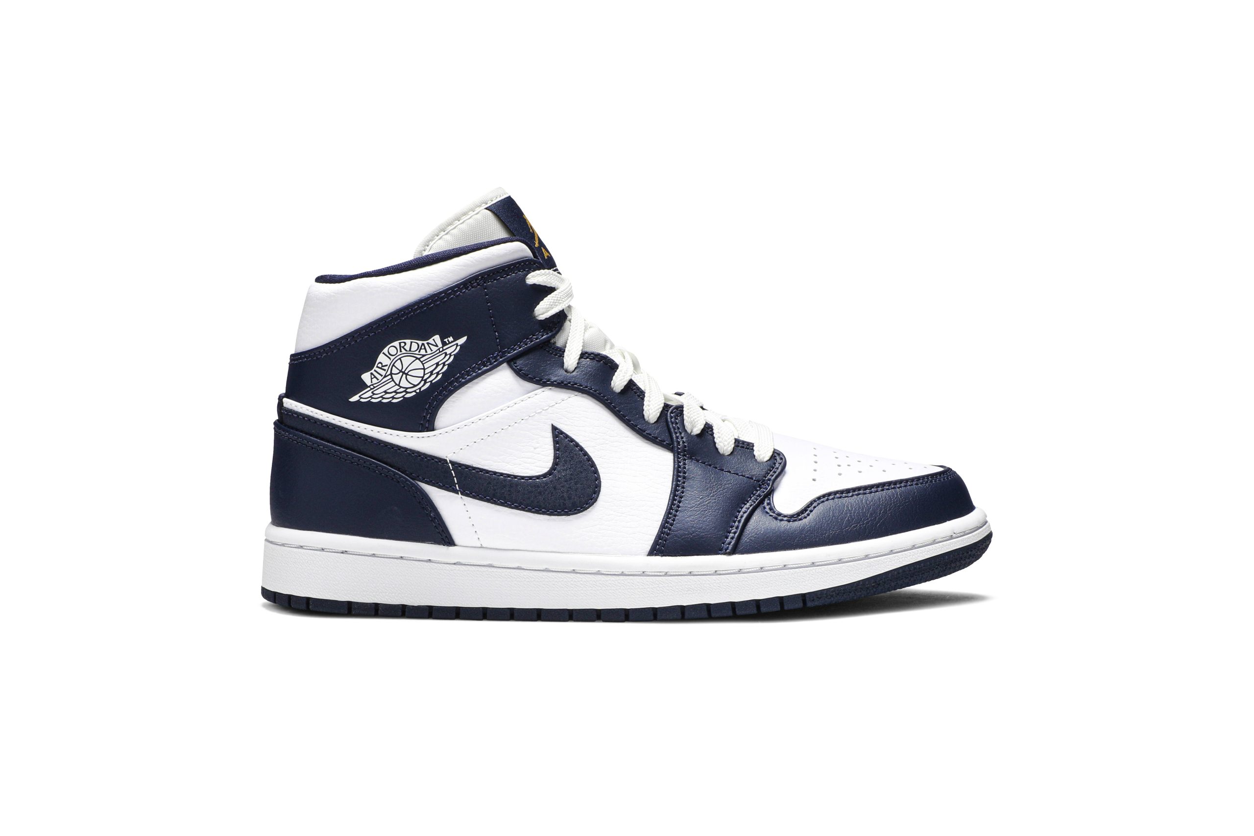 Air Jordan 1 Mid 'Obsidian' 554724-174-4