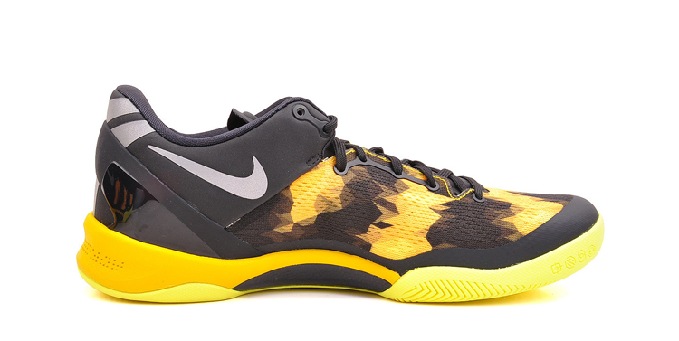 Nike Kobe 8 XDR 'Black Yellow' 555286-077-4