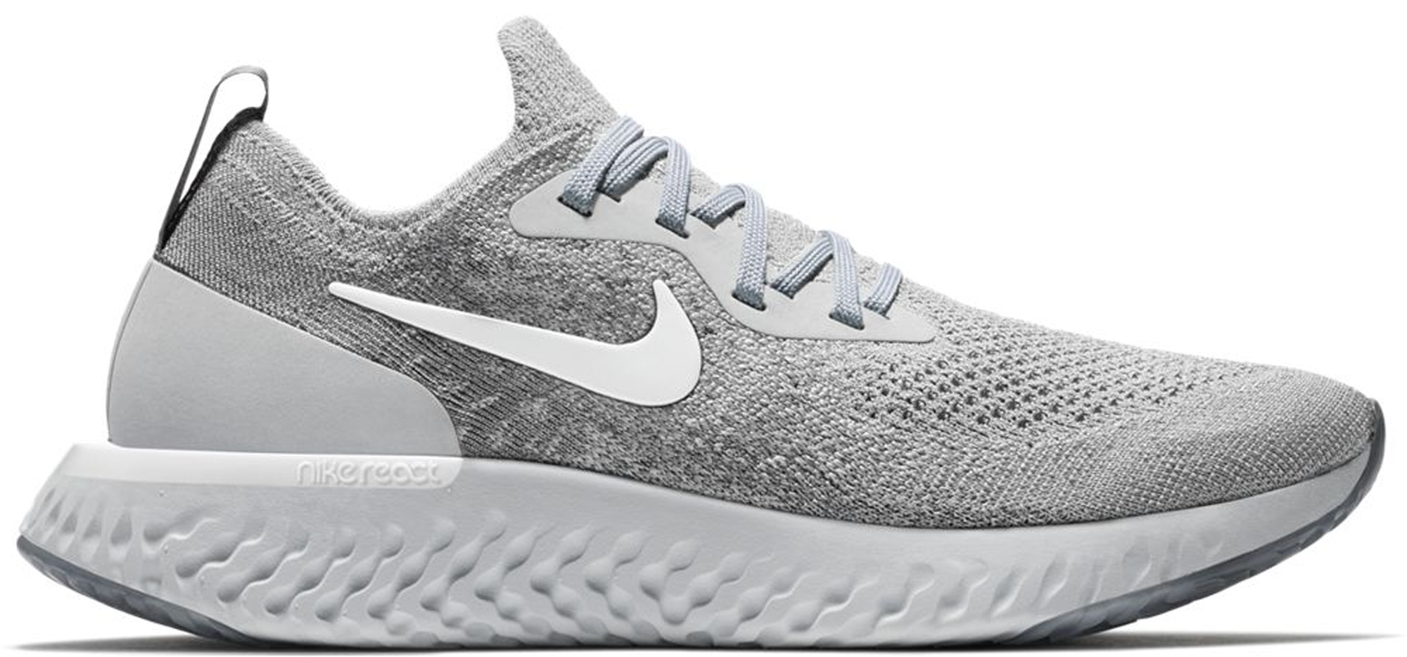 (Women) Nike Epic React Flyknit 'Wolf Grey' AQ0070-002-1