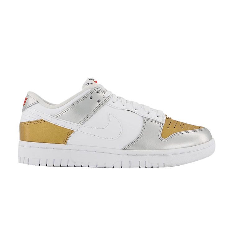 Nike Dunk Low SE 'White Metallic Gold Silver' DH4403-700  GreenHousse Store-8