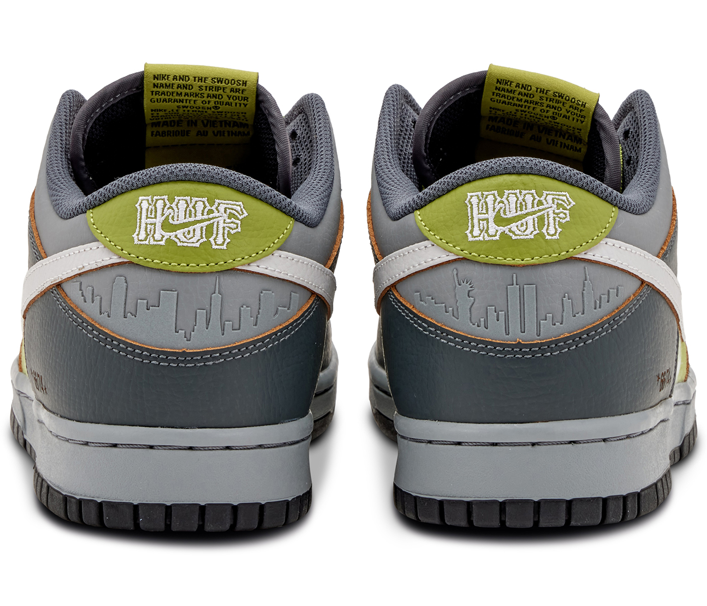 Nike SB Dunk Low x HUF 'Wait, What!?' FD8775-002  GreenHousse Store-1