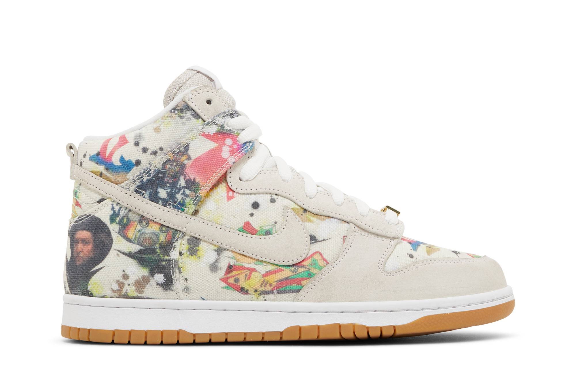 Supreme x Nike SB Dunk High 'Rammellzee' FD8779-100-9