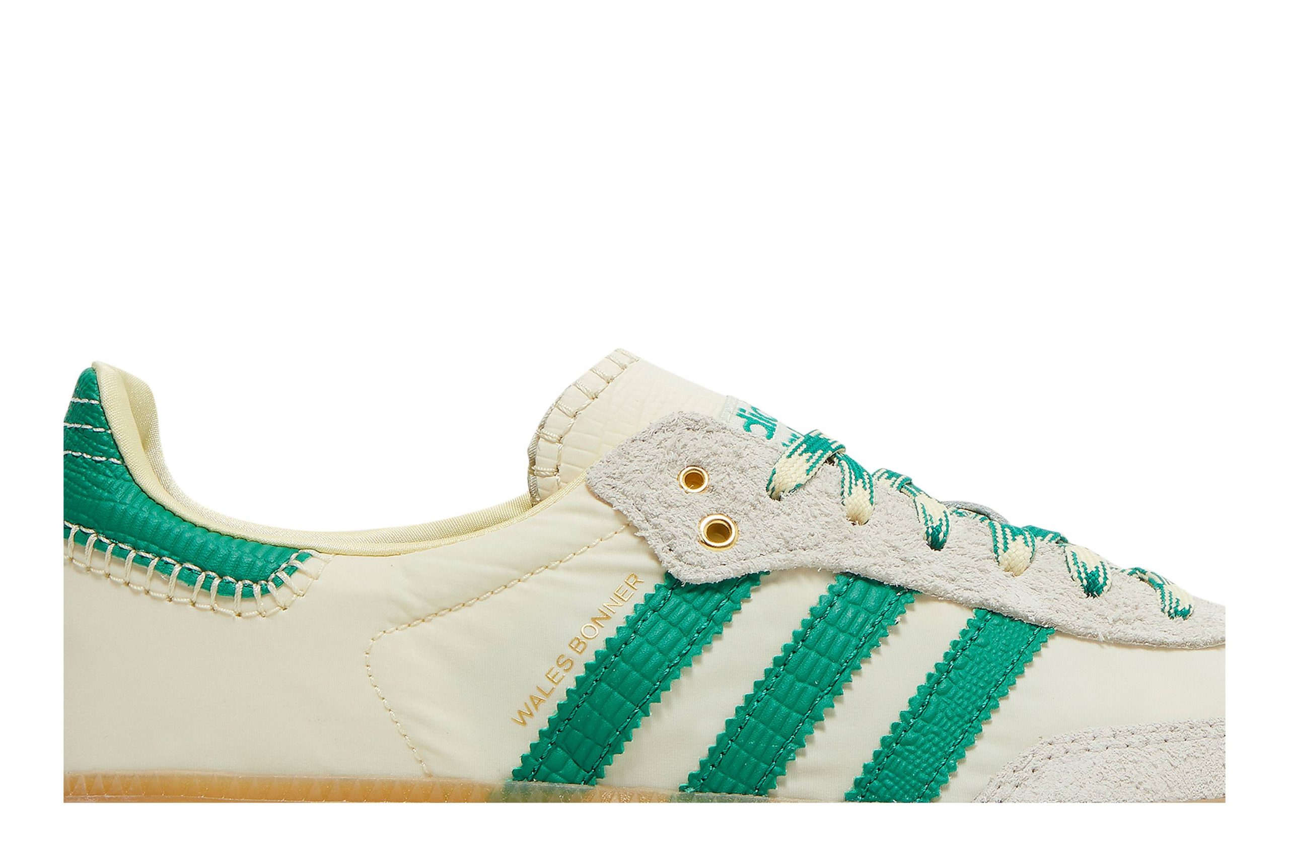 Wales Bonner x adidas Samba 'Cream White Bold Green' GY4344 GreenHousse Store-5