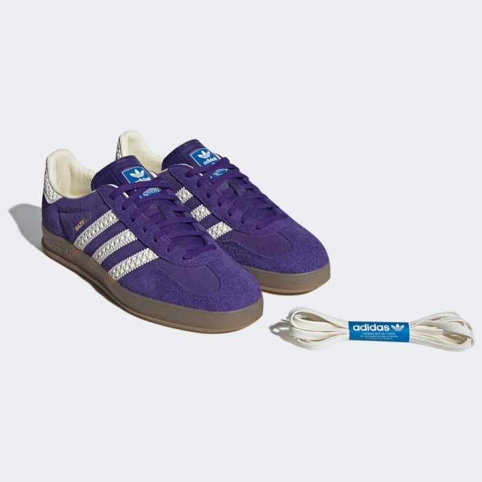 adidas Originals Gazelle Indoor 'Purple White' IF1806-3