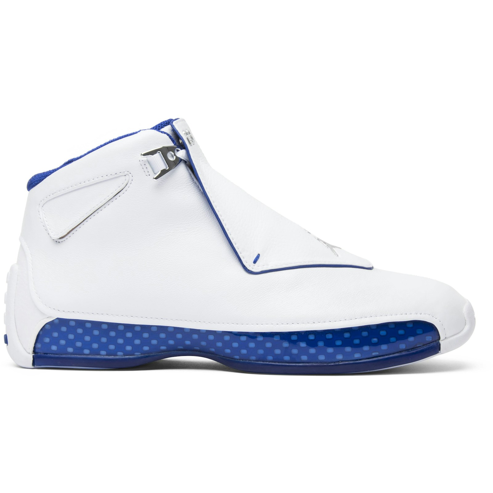 Air Jordan 18 Retro 'White Sport Royal' 2018 AA2494-106-8