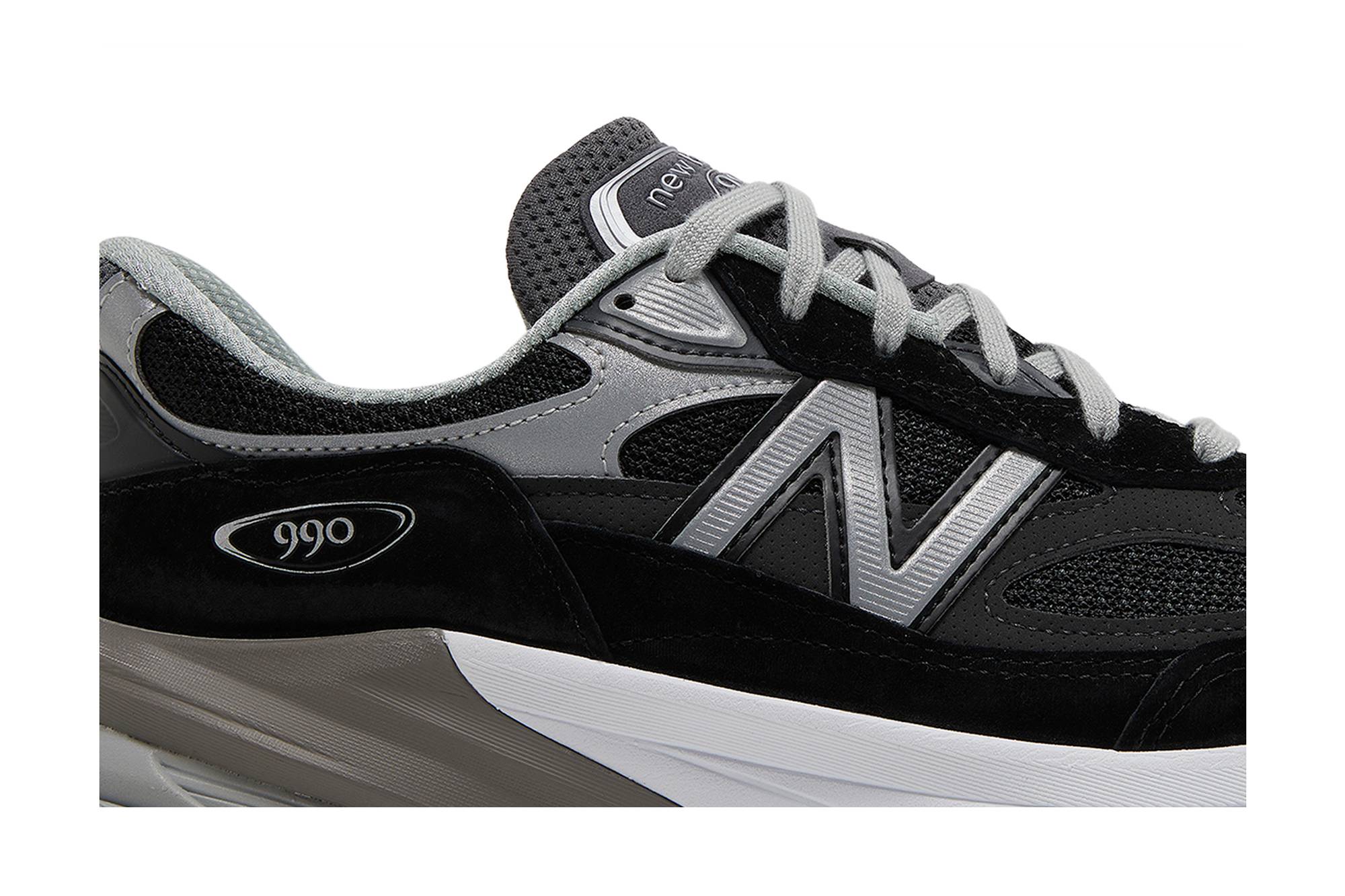 New Balance 990v6 MiUSA 'Black Grey White' M990BK6-6