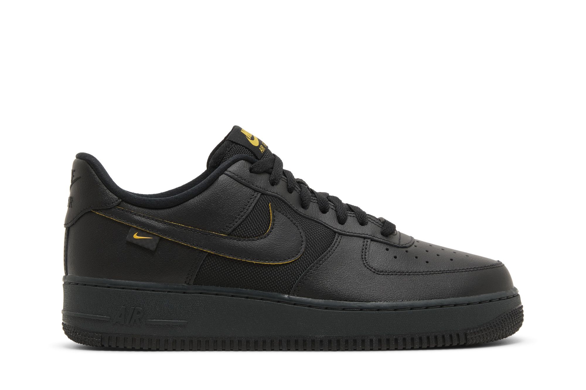 Nike Air Force 1 '07 'Black University Gold' FZ4617-001-8