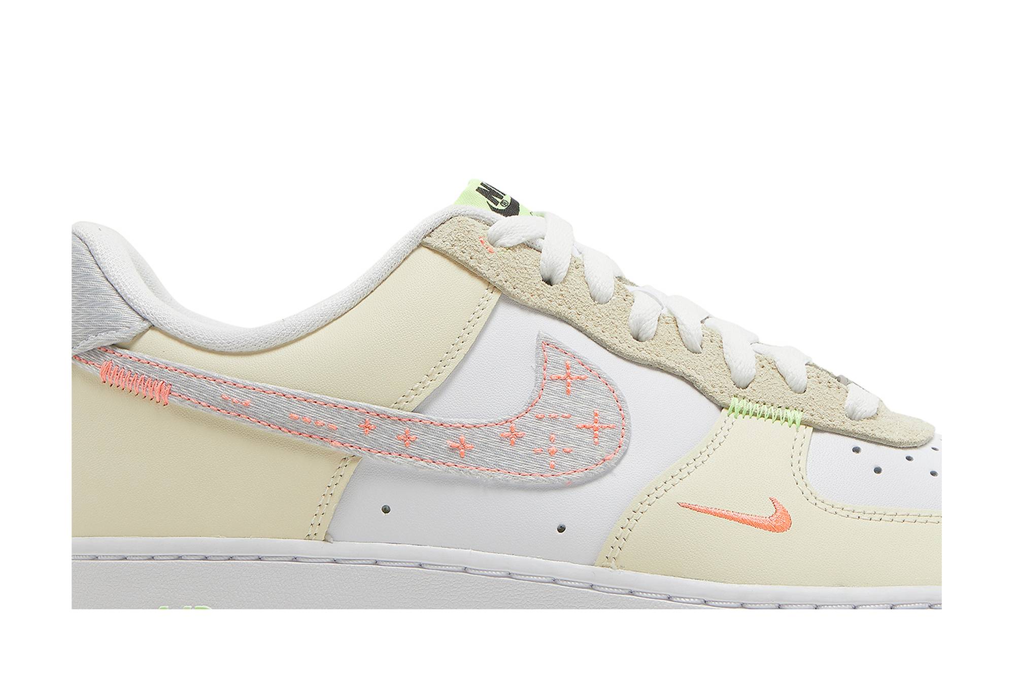 Nike Air Force 1 '07 LV8 'Just Stitch It - White Shade Green' FB1852-111-6