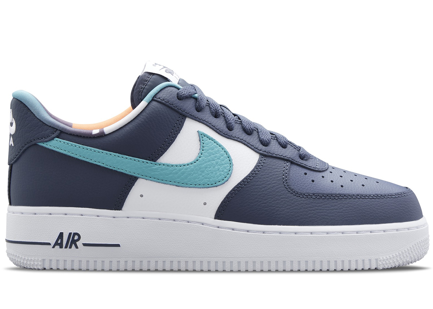 Nike Air Force 1 Low '07 LV8 EMB 'Thunder Blue Washed Teal' DM0109-400-1