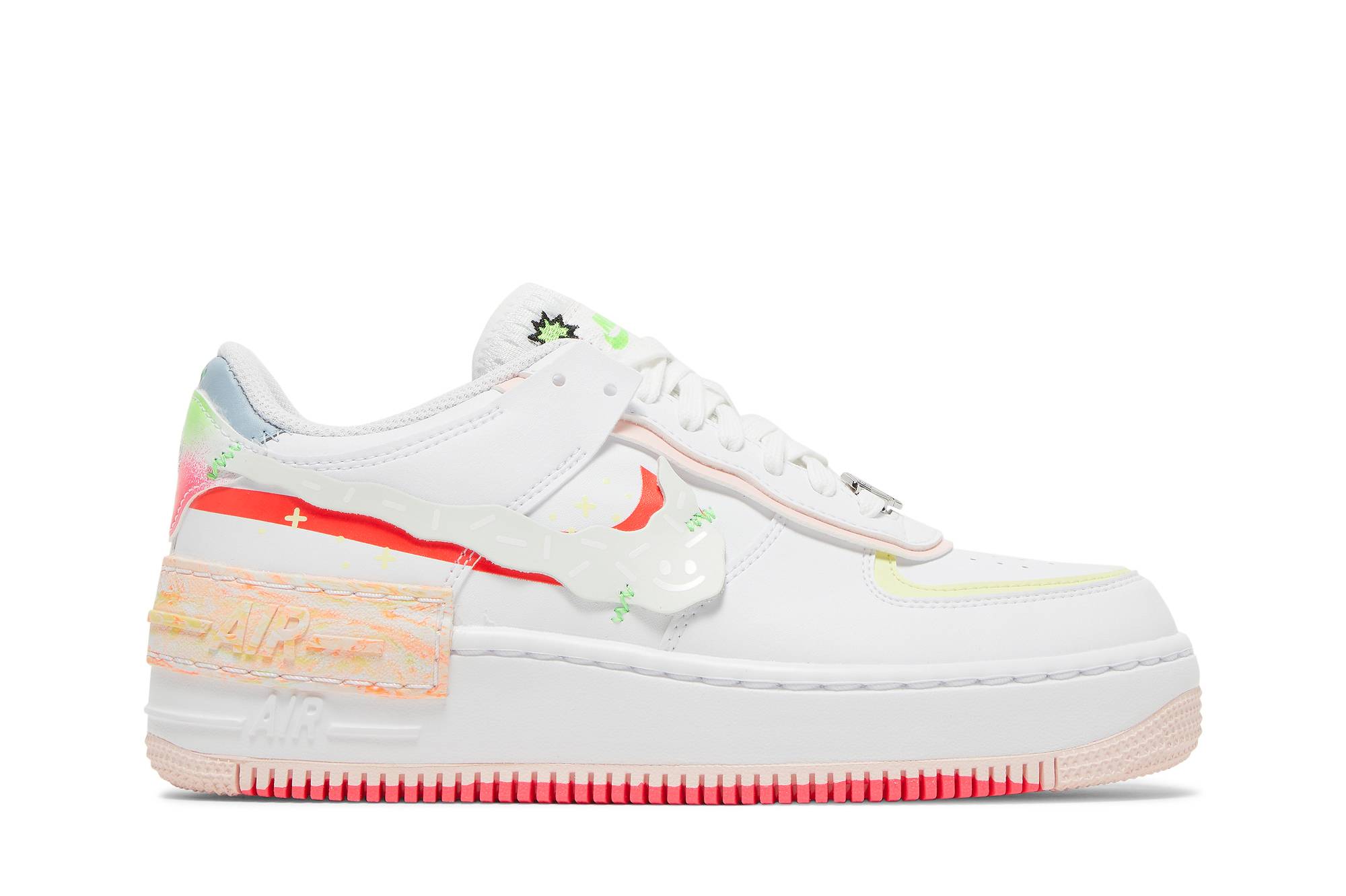 Nike Air Force 1 Low 'Shadow White Pink Orange' DV1364-111-8