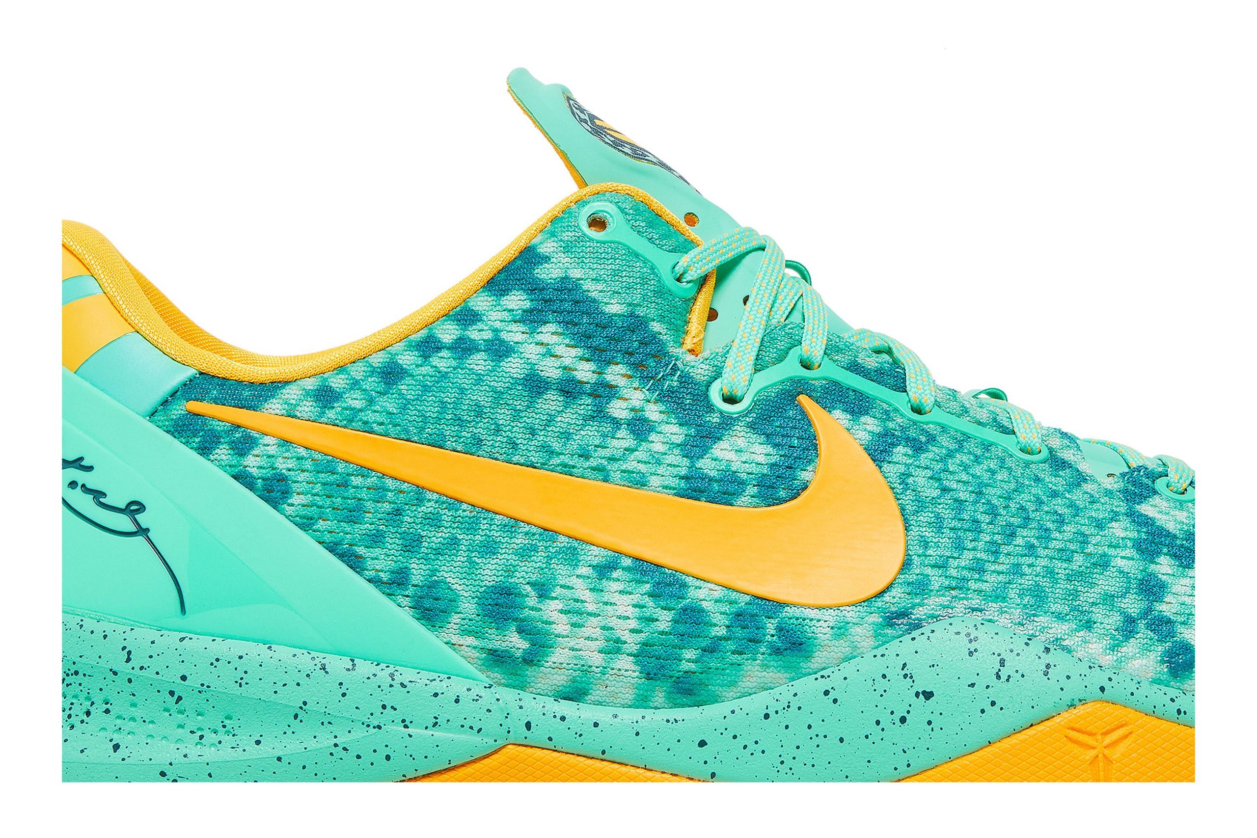 Nike Kobe 8 System Green Glow Laser Orange 555035-304-6