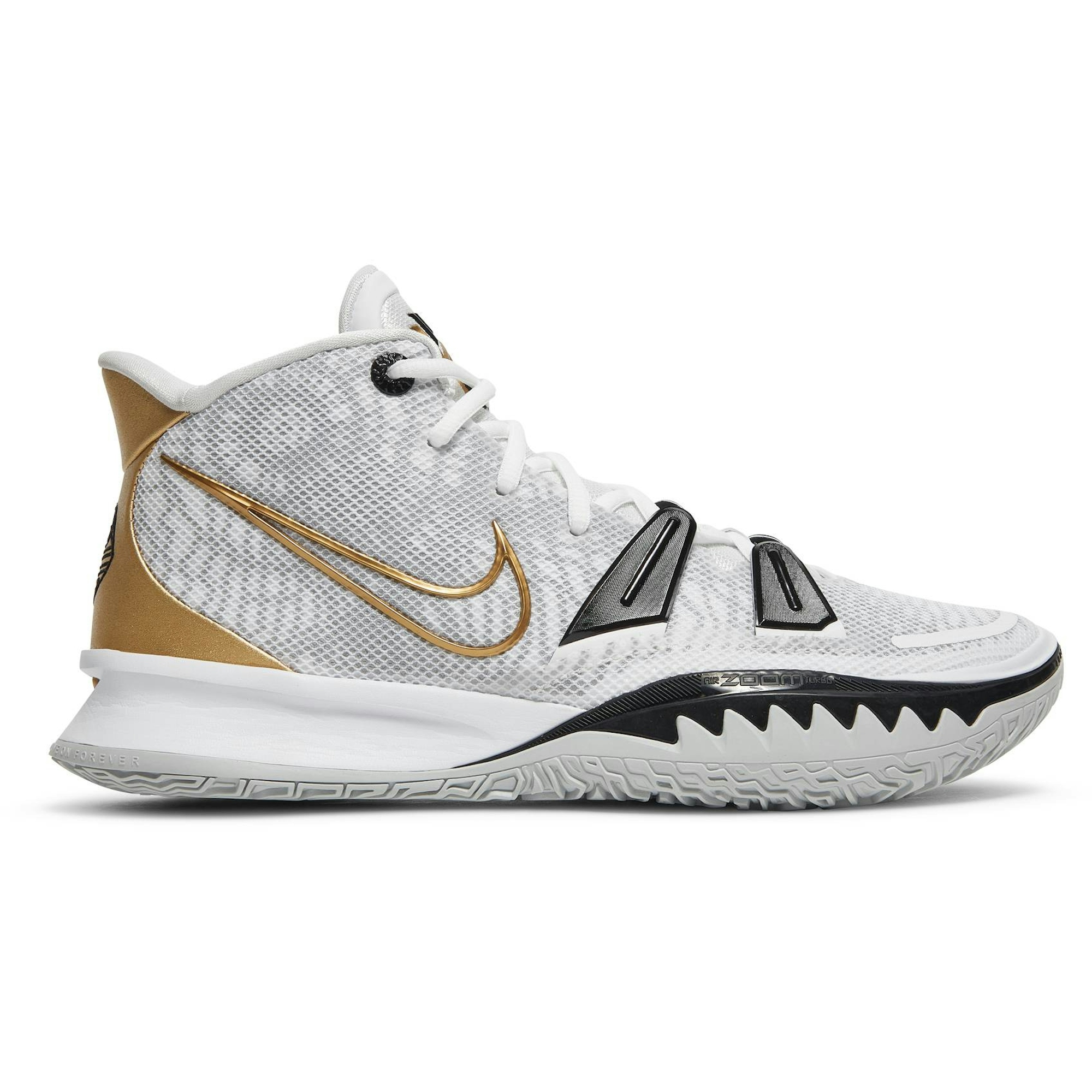 Nike Kyrie 7 EP White Metallic Gold CQ9327-101 Nicesnk-8